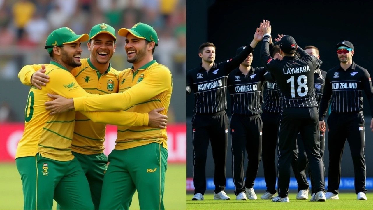New Zealand Beat South Africa by 21 Runs in T20I Tri-Series Clash in Harare